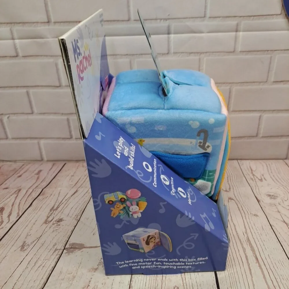 Ms. Rachel Official Surprise Learning Box, Educational Toys‎ w/ Stuffed Animals